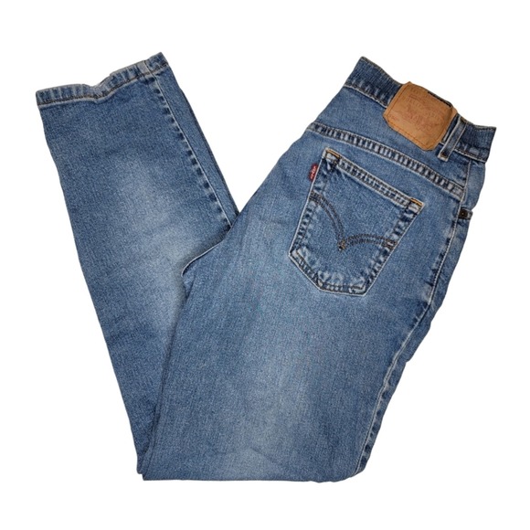 Levi's Denim - Vintage 550 Levi's Jeans Relaxed Fit Tapered Leg HTF Denim